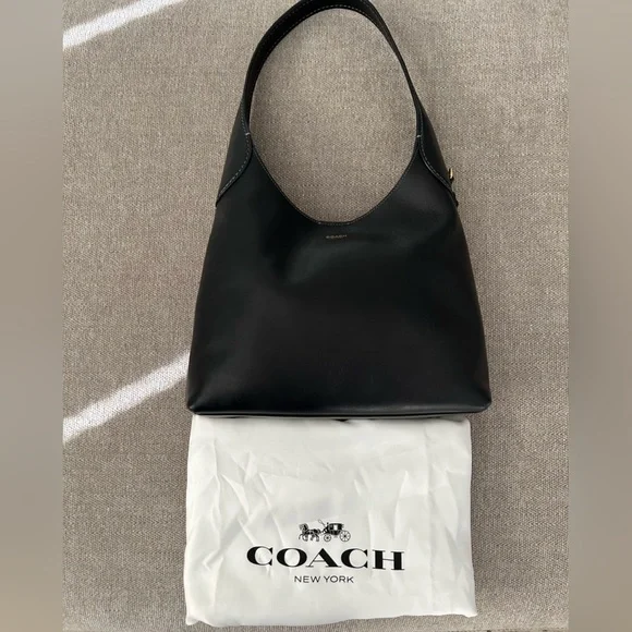 Coach Brooklyn 28 Bag Black - Picture 3 of 9
